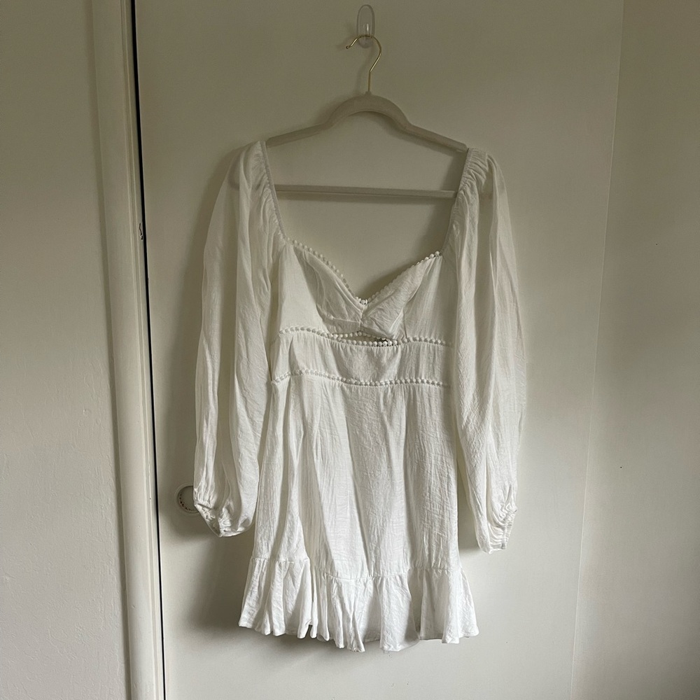 Romantic white dress